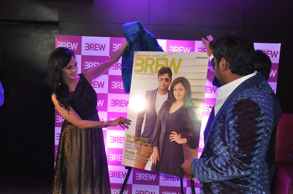 Pooja Kumar Launches BREW Magazine Pooja Kumar Launches BREW Magazine,BREW Magazine,Pooja Kumar,actress Pooja Kumar,Pooja Kumar latest pics,Pooja Kumar latest photos,Charles Martin