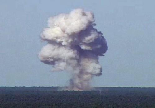 The US military on Thursday dropped a massive GBU-43 bomb, also known as the 
