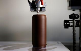 Chocolate printed in 3D,Chocolate 3D,printed in 3D,Beer bottles,Belgian chocolate company,Miam Factory