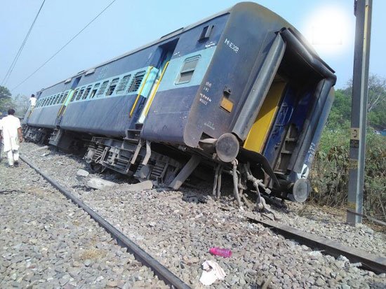 At least two passengers were injured when eight coaches of the Rajya Rani Express derailed near Rampur in Uttar Pradesh on Saturday morning, officials said. According to a senior railway official, the train bound to Lucknow from Meerut derailed around 8.15 a.m. between Mundapandey and Rampur near a bridge over the Kosi river. The injured persons were rushed to a nearby hospital. Meerut-Lucknow,Rajya Rani Express derail,Rajya Rani,Rajya Rani Express,Rajya Rani Express train,Rampur,Uttar Pradesh