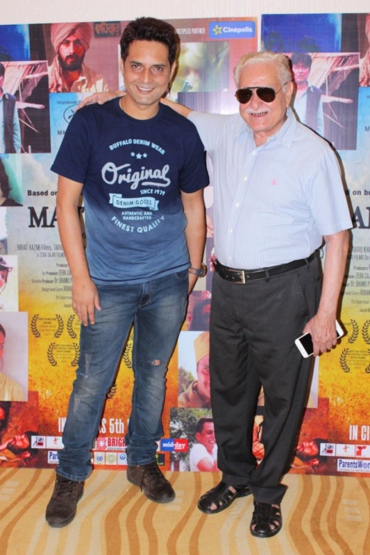 Star cast during the trailer launch of film Mantostaan in Mumbai on April 14, 2017. Mantostaan,Mantostaan trailer launch,Mantostaan trailer,Mantostaan trailer launch pics,Mantostaan trailer launch images,Mantostaan trailer launch stills,Mantostaan trailer launch pictures,Mantostaan trailer launch phoots