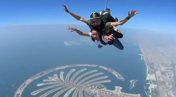 Supermodel Bella Hadid got to experience a calmer side of herself when she did skydiving here. Supermodel Bella Hadid,Bella Hadid,Bella Hadid Skydiving in Dubai,Bella Hadid Skydiving,Bella Hadid Skydiving pics,Bella Hadid Skydiving images,Bella Hadid Skydiving stills,Bella Hadid Skydiving pictures,Bella Hadid Skydiving photos,Bella Hadid Skydiving
