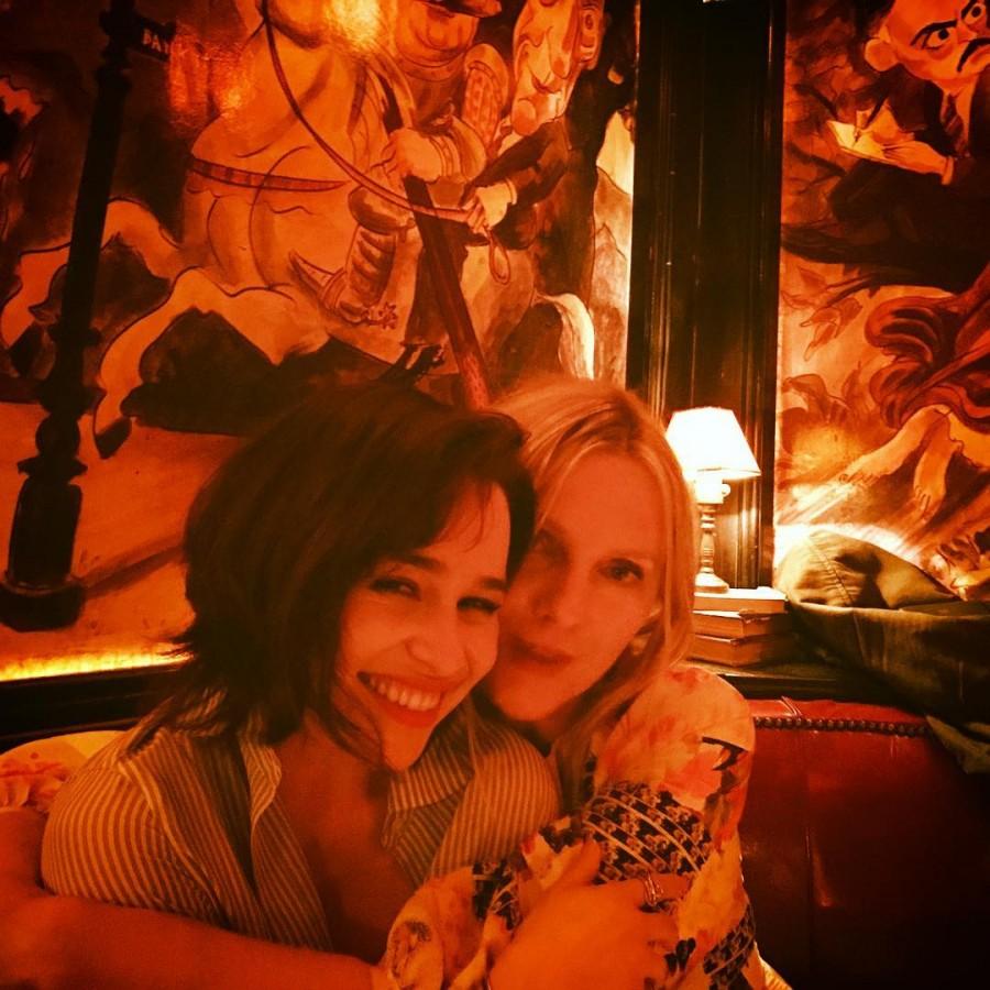 Emilia Clarke Emilia Clarke,Kim Kardashian,Kourtney Kardashian,Mariah Carey,Neil Patrick Harris,Sofia Vergara,Victoria Beckham,Easter festival,Easter,Easter 2017,Easter celebration,Easter celebration pics,Easter celebration images,Easter celebration stills,Easter celeb