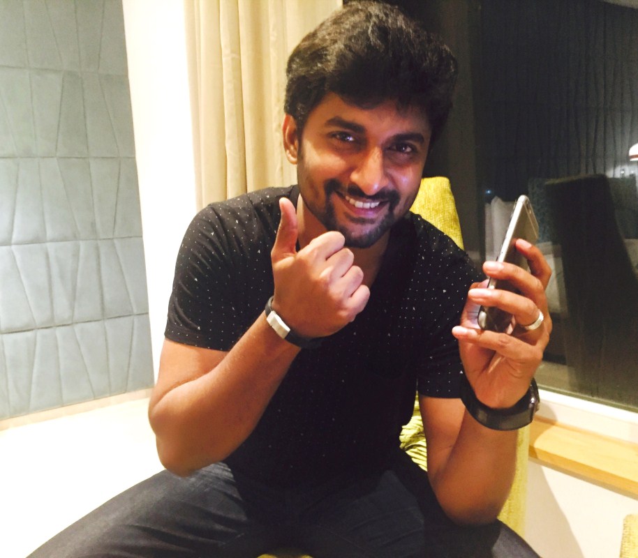 Natural Star Nani launched director Indraganti Mohana Krishna's new film Ami Thumi teaser today. Teaser opened to unique positive response from audience and the team is thrilled by this positive reception. Nani,actor Nani,Nani launches Ami Thumi Teaser,Ami Thumi Teaser,Ami Thumi,Ami Thumi teaser launch,Ami Thumi teaser launch pics,Ami Thumi teaser launch images,Ami Thumi teaser launch stills,Ami Thumi teaser launch pictures,Ami Thumi teaser launch phoots