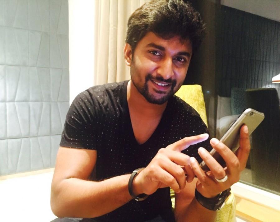 Natural Star Nani launched director Indraganti Mohana Krishna's new film Ami Thumi teaser today. Teaser opened to unique positive response from audience and the team is thrilled by this positive reception. Nani,actor Nani,Nani launches Ami Thumi Teaser,Ami Thumi Teaser,Ami Thumi,Ami Thumi teaser launch,Ami Thumi teaser launch pics,Ami Thumi teaser launch images,Ami Thumi teaser launch stills,Ami Thumi teaser launch pictures,Ami Thumi teaser launch phoots