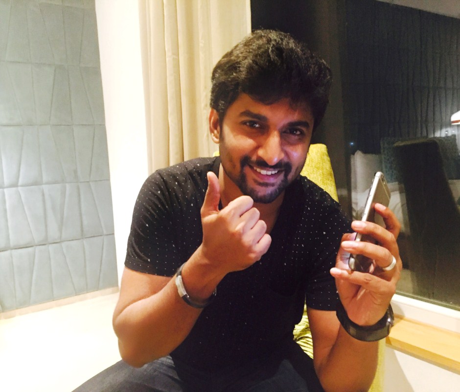 Natural Star Nani launched director Indraganti Mohana Krishna's new film Ami Thumi teaser today. Teaser opened to unique positive response from audience and the team is thrilled by this positive reception. Nani,actor Nani,Nani launches Ami Thumi Teaser,Ami Thumi Teaser,Ami Thumi,Ami Thumi teaser launch,Ami Thumi teaser launch pics,Ami Thumi teaser launch images,Ami Thumi teaser launch stills,Ami Thumi teaser launch pictures,Ami Thumi teaser launch phoots