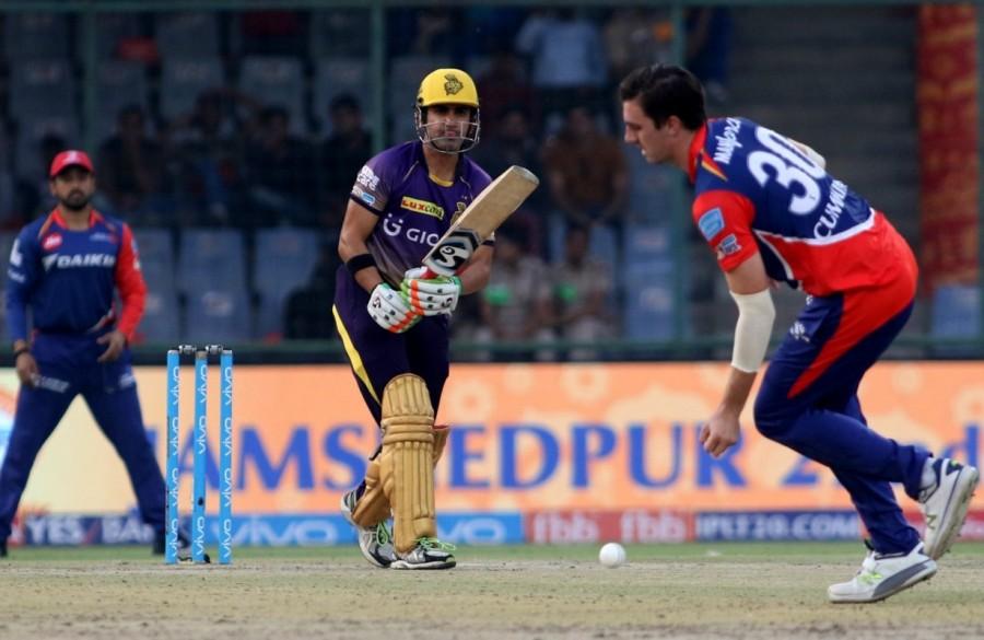 Samson's purple patch continued to help the home side, with the Kerala youngster slamming seven boundaries, including three off pacer Umesh Yadav's over to lay the platform for a massive total. Billings looked good during his brief 17-ball stay, helping the ball to the ropes on two occasions before being caught behind by Robin Uthappa off pacer Nathan Coulter-Nile. With Delhi at 63/2 after the eighth over, Shreyas Iyer (26) and Karun Nair (21) joined forces to add 43 runs for the third wicket before the Mumbaikar was undone, in his attempt to steal a second run, by a superb throw from de Grandhomme straight on the stumps. KKR made a brilliant comeback after the initial onslaught, to stop the flow of runs in the middle overs before Pant (38) took the attack to the opposition in the 17th over from Umesh. Pant slammed four mammoth sixes, including a brilliant flick down the legs towards square leg, besides two boundaries as Delhi neared the 150-run mark. Morris then struck two consecutive fours off Woakes to take Delhi to 168 with a 9-ball 16. Kolkata Knight Riders,Manish Pandey,Yusuf Pathan,Delhi Daredevils,Indian Premier League,Indian Premier League 2017,IPL,IPL 2017,Feroz Shah Kotla