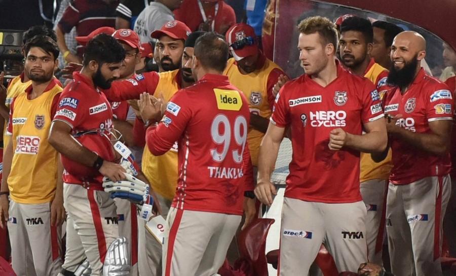 Opening batsman David Warner (70 not out) and Bhuvneshwar Kumar (5/19) dazzled for Sunrisers Hyderabad as they withstood Manan Vohra's plundering 95 to pip Kings XI Punjab by five runs in an Indian Premier League (IPL) contest here on Monday. Warner's 70 not out lifted Hyderabad to 159/6 in 20 overs. In reply, opener Vohra single-handedly took Punjab on the brink of victory but his 50-ball knock, featuring nine fours and five sixes, couldn't prevent the visitors from being bowled out for 154 in 19.4 overs. Bhuvneshawar starred with the ball, getting five wickets for 19 runs in four overs to keep Punjab at bay as Hyderabad managed to end a two-match losing run at the Rajiv Gandhi International Cricket Stadium. David Warner,Bhuvneshwar Kumar,Sunrisers Hyderabad,Kings XI Punjab,Hyderabad pip Punjab by 5 runs,Indian Premier League,Indian Premier League 2017,IPL,IPL 2017