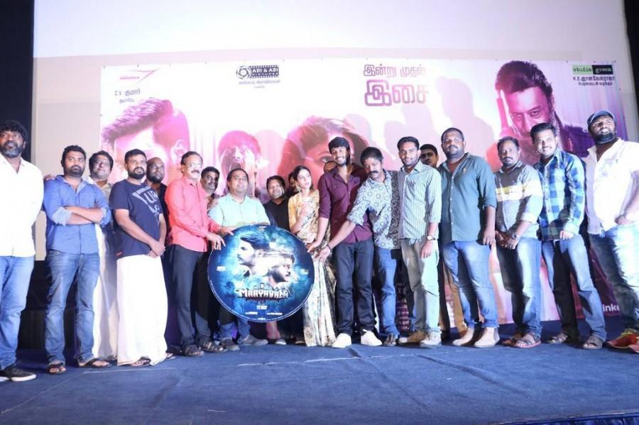 Sandeep Kishan,Lavanya Tripathi,Daniel Balaji,CV Kumar,Ghibran,Abinesh Elangovan,Arun Pandian,Leo John Paul,Maayavan,Maayavan audio launch,Maayavan audio launch pics,Maayavan audio launch images,Maayavan audio launch stills,Maayavan audio launch pictures