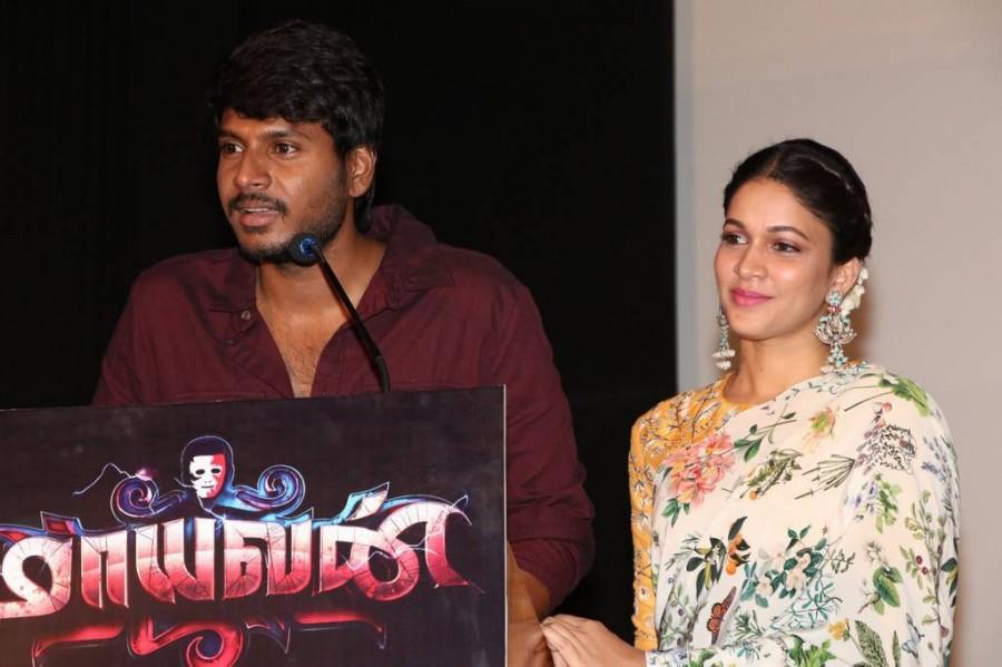 Sandeep Kishan,Lavanya Tripathi,Daniel Balaji,CV Kumar,Ghibran,Abinesh Elangovan,Arun Pandian,Leo John Paul,Maayavan,Maayavan audio launch,Maayavan audio launch pics,Maayavan audio launch images,Maayavan audio launch stills,Maayavan audio launch pictures