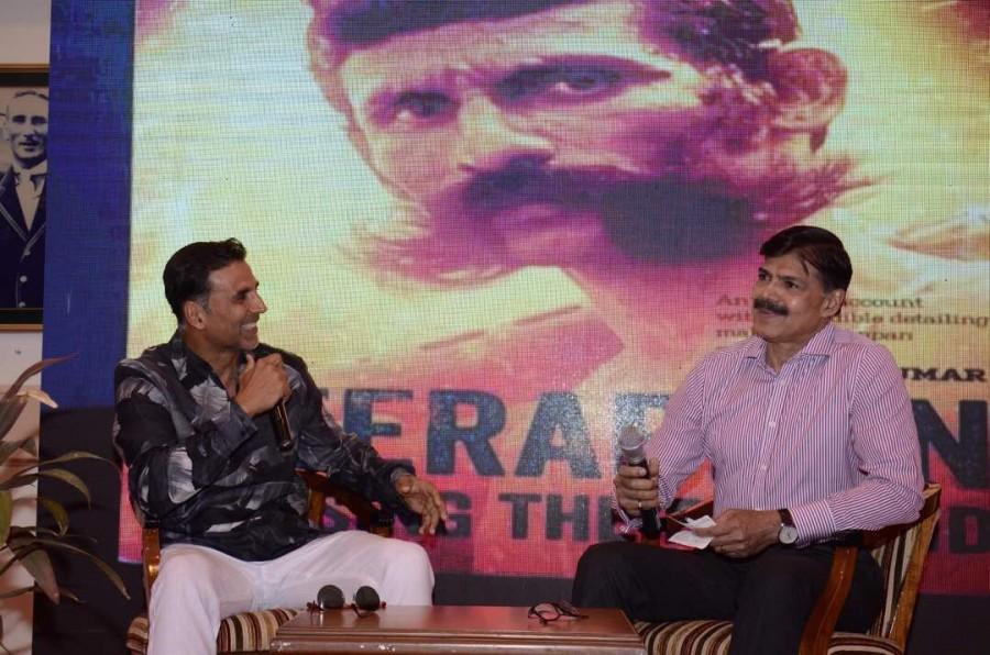 K. Vijay Kumar is a former officer in the Indian Police Service and was the Chief of the Special Task Force that was behind the killing of the notorious bandit Veerappan during Operation Cocoon of 2004. Akshay Kumar,actor Akshay Kumar,Akshay Kumar attends a book launch,Akshay Kumar new pics,Akshay Kumar new images,Akshay Kumar new stills,Akshay Kumar new pictures,Akshay Kumar new photos,Akshay Kumar latest pics,Akshay Kumar latest images,Akshay Kumar lat