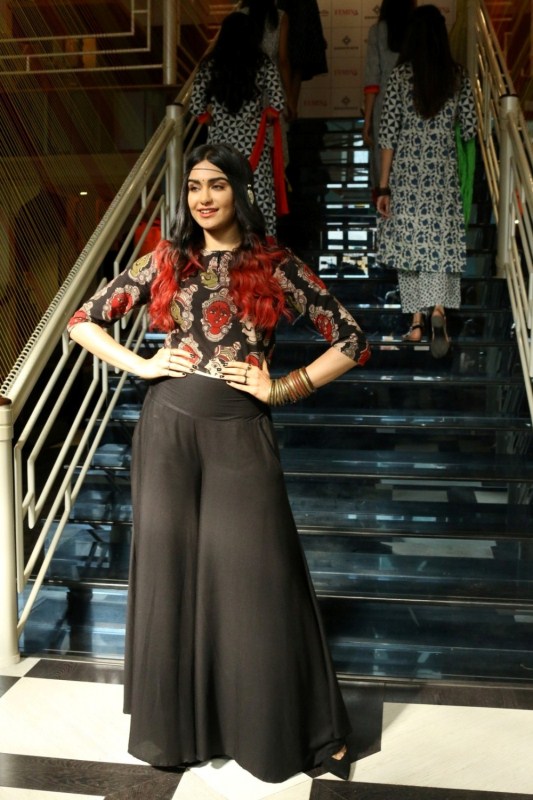 Bollywood actress Adah Sharma spotted during the launch of Craftsvilla's new brand Anuswara, in Mumbai on April 19, 2017. Adah Sharma,actress Adah Sharma,Adah Sharma launches Craftsvilla's new brand Anuswara,Craftsvilla's new brand Anuswara,Adah Sharma pics,Adah Sharma images,Adah Sharma stills,Adah Sharma pictures,Adah Sharma photos,Adah Sharma new pics