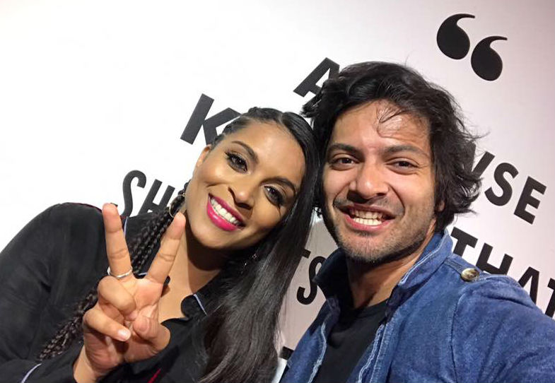 Lilly recently released her own book titled, How To Be A Bawse. The two met at an event and hit it off real well. They spent time talking about Bollywood, films, acting and even went out to town to spend an evening together with friends. What we really do hope is that the duo lands up working together on a collaboration real soon! Post this Ali got a chance to see Baseball final match at the famous Dodger Stadium along with Andrea. He was looking forward to see the match while he was planning his visit to LA. Like Cricket and Basketball, Ali also follows Baseball matches regularly. Ali was fortunate to meet some of the baseball legends on the stands. He met legends like Peter O'Malley and his wife Annette O’Malley, baseball legend Chan Ho Park. Ali Fazal,Ali Fazal's gala time in LA,Ali Fazal gala time,Lily Singh,Baseball legends,Judi Dench,BBC Films