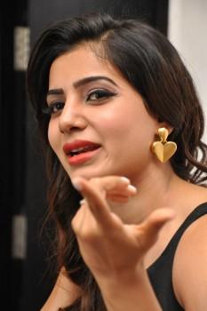 Samantha at  S/o Satya Murthy Press Meet