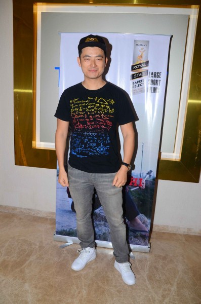 Meiyang Chang during the screening of Punjabi short film Khoon Aali Chithi in Mumbai on April 24, 2017. Khoon Aali Chithi,Khoon Aali Chithi special Screening,Achint Kaur,Akriti Kakkar,Meiyang Chang,Nikhil Dwivedi,Nora Fatehi