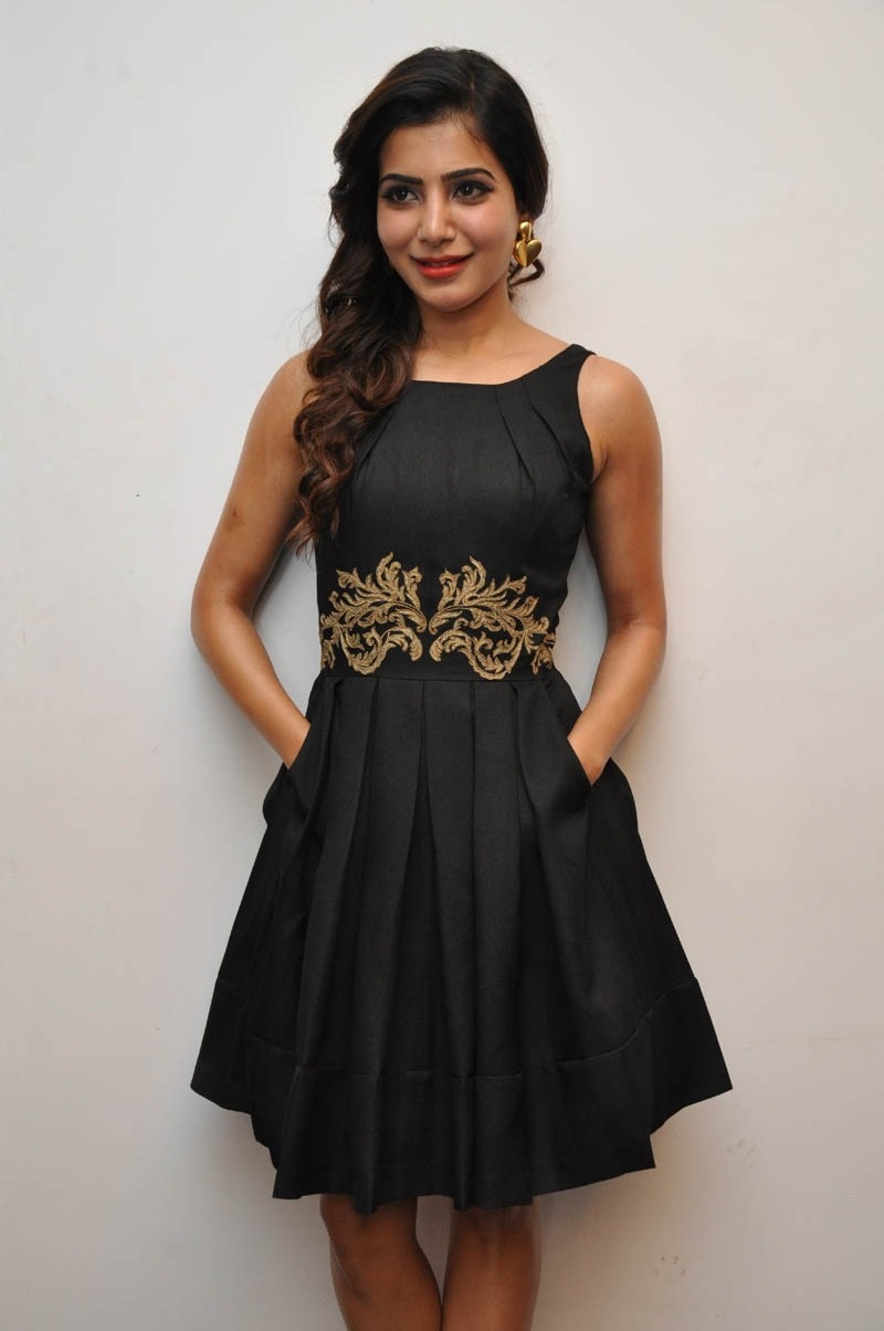 S/o Satya Murthy Movie Press Meet Pictures Samantha At S/o Satya Murthy Movie Press Meet Pictures,Samantha At S/o Satya Murthy Press Meet Photos,Samantha Press Meet Photos
