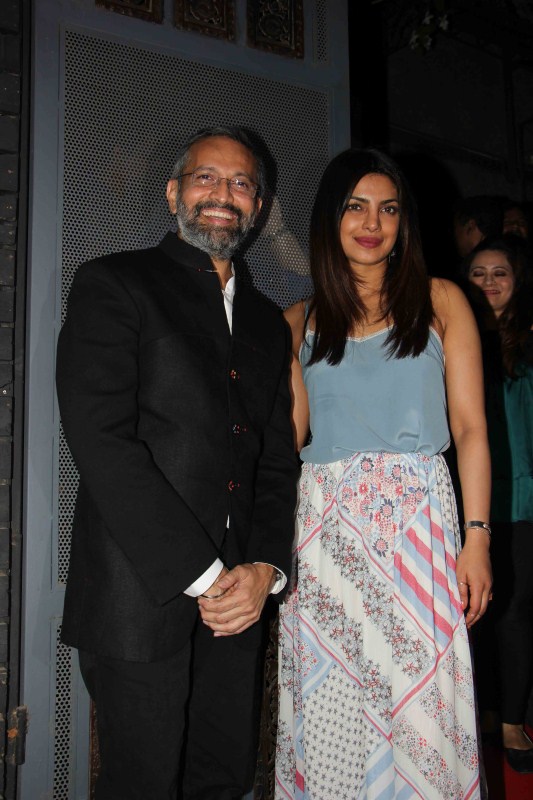 The Marathi film, produced by Priyanka and her mother Madhu Chopra under their production banner Purple Pebble Pictures, revolves around an ailing senior member of a family who is being put on the ventilator just days before the popular Ganpati festival, leading to varied degrees of speculation and panic among the clan he belongs to. Marathi Movie,Parties and Events,Priyanka Chopra,success bash,Ventilator