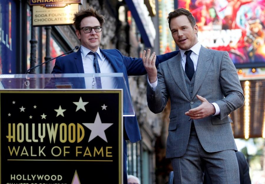 Director James Gunn talks about actor Chris Pratt. Chris Pratt,Chris Pratt gets Hollywood Walk of Fame,Hollywood Walk of Fame,Chris Pratt Walk of Fame,Chris Pratt pics,Chris Pratt images,Chris Pratt stills,Chris Pratt pictures,Chris Pratt photos