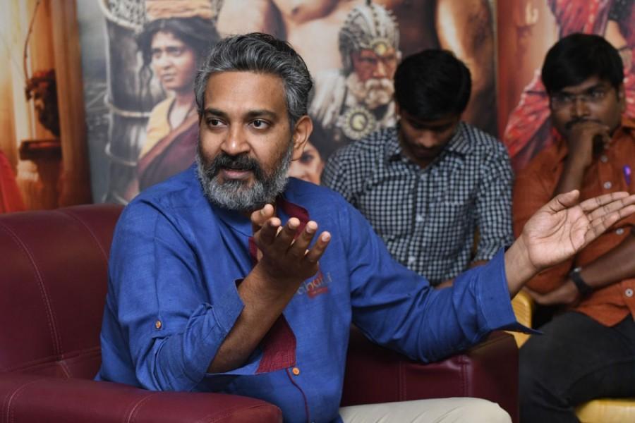 Telugu film director SS Rajamouli Interview about Baahubali 2 Movie. SS Rajamouli,Rajamouli,Baahubali 2,Baahubali 2 interview,Baahubali 2 interview pics,Baahubali 2 interview images,Baahubali 2 interview stills,Baahubali 2 interview pictures,Baahubali 2 interview photos
