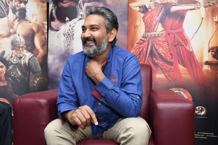 Telugu film director SS Rajamouli Interview about Baahubali 2 Movie. SS Rajamouli,Rajamouli,Baahubali 2,Baahubali 2 interview,Baahubali 2 interview pics,Baahubali 2 interview images,Baahubali 2 interview stills,Baahubali 2 interview pictures,Baahubali 2 interview photos