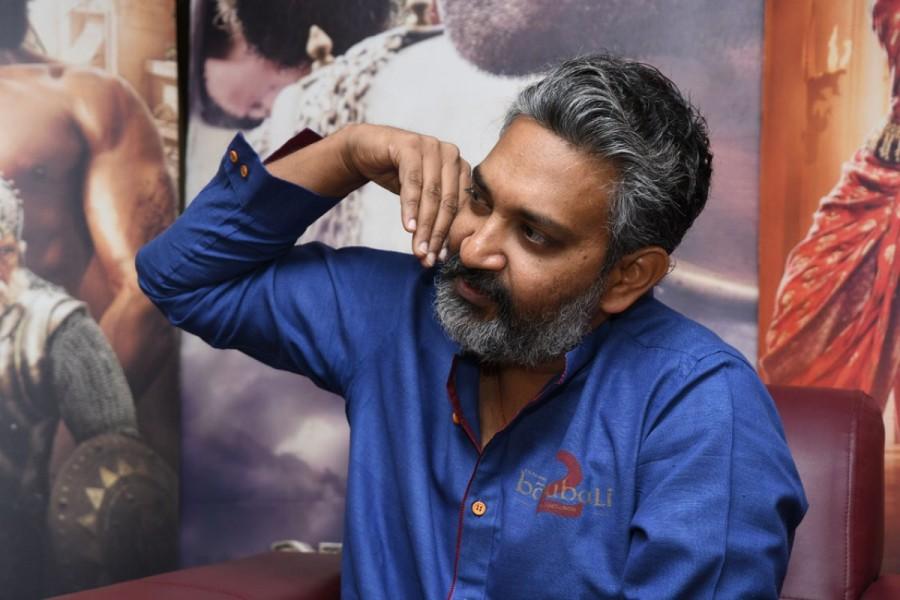 Telugu film director SS Rajamouli Interview about Baahubali 2 Movie. SS Rajamouli,Rajamouli,Baahubali 2,Baahubali 2 interview,Baahubali 2 interview pics,Baahubali 2 interview images,Baahubali 2 interview stills,Baahubali 2 interview pictures,Baahubali 2 interview photos