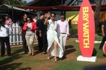 Bollywood actress Priyanka Chopra during the press conference of Hollywood film Baywatch, in Mumbai on April 26, 2017.