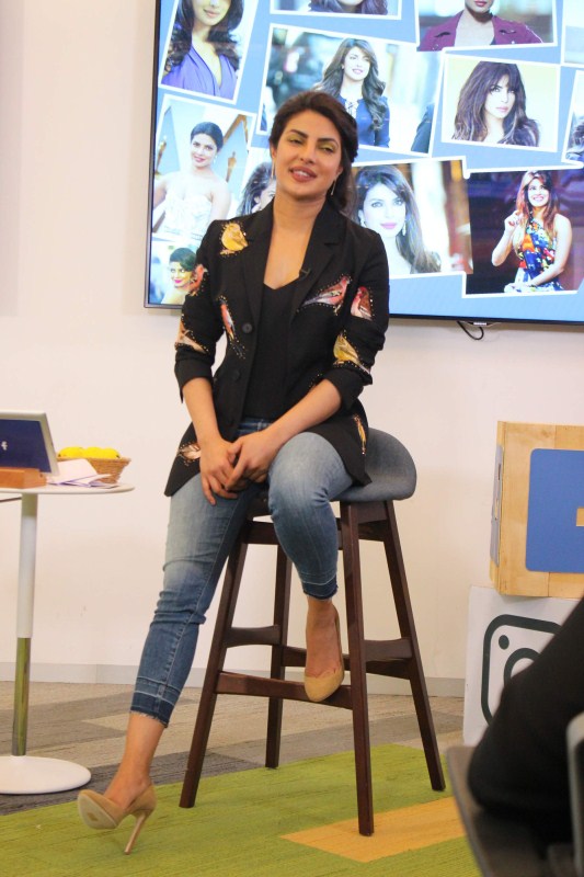 Bollywood actress Priyanka Chopra looks flawless during her Facebook office visit in Mumbai on April 26, 2017. Priyanka Chopra,Priyanka Chopra looks flawless,actress Priyanka Chopra,Priyanka Chopra at Facebook office,Priyanka Chopra at Facebook,Facebook office,Priyanka Chopra hot pics,Priyanka Chopra hot images,Priyanka Chopra hot stills,Priyanka Chopra hot pictur