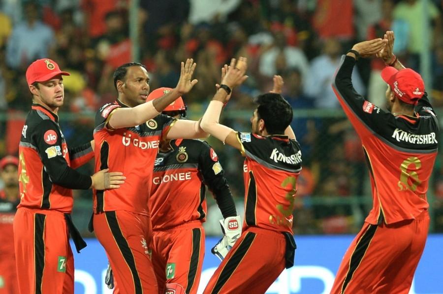 Gujarat Lions dominated with both bat and ball to thrash Royal Challengers Bangalore (RCB) by seven wickets in their Indian Premier League (IPL) clash at the M. Chinnaswamy Stadium here on Thursday evening. Chasing a modest target of 135 runs, Gujarat crossed the line in 13.5 overs. Aaron Finch and skipper Suresh Raina played a crucial role with 92-run stand. Finch produced a whirlwind innings of 72 runs, hitting five boundaries and six sixes during his 34-ball stay in the middle, while Raina remained unbeaten on 34, off 30 balls with four hits to the fence and a six. This is the sixth defeat for RCB who are going through a poor run this season. They are now placed seventh in the eight-team table with a mere five points from nine matches with only two wins to their credit. Royal Challengers Bangalore,Gujarat Lions,Gujarat Lions thrash Royal Challengers Bangalore,Indian Premier League,Indian Premier League 2017,IPL,IPL 10,IPL 2017,Chinnaswamy Stadium