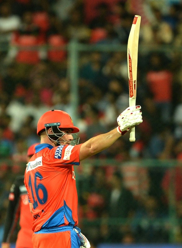 Jadhav and de Villiers then tried to spark an RCB comeback, adding 36 runs between them off 26 balls after the former kicked off the partnership with three boundaries off Thampi in the sixth over. But the partnership did not last too long as Jadhav was removed by Jadeja. The batsman had exposed his stumps while attempting a late cut to third man, but he missed as the ball held its line and crashed into the stumps. RCB plunged into further trouble when a mix-up between de Villiers and Mandeep Singh coupled with an excellent piece of fielding by Jadeja saw the South African being run out. Negi then strode to the middle to play a slam-bang knock and produce a 40-run stand with Mandeep. It was however, not enough to revive the hosts' innings. By the time Negi hit an Ankit Soni delivery into the hands of Thampi at deep midwicket, the wind had been knocked out of RCB's sails. Royal Challengers Bangalore,Gujarat Lions,Gujarat Lions thrash Royal Challengers Bangalore,Indian Premier League,Indian Premier League 2017,IPL,IPL 10,IPL 2017,Chinnaswamy Stadium