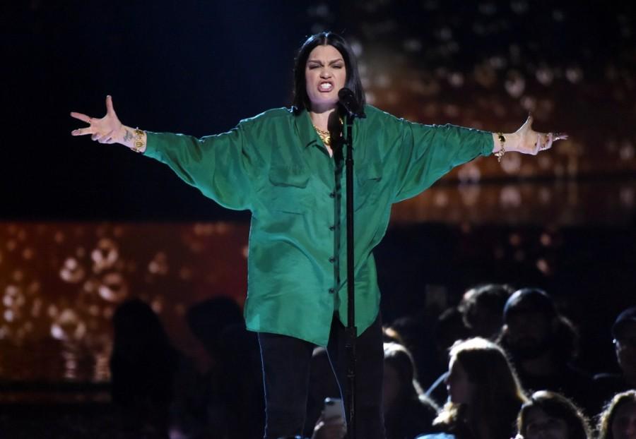 Jessie J. performs during WE Day. WE Day,WE Day in Los Angeles,Celebrities celebrate WE Day,Alicia Keys,Selena Gomez,Alessia Cara