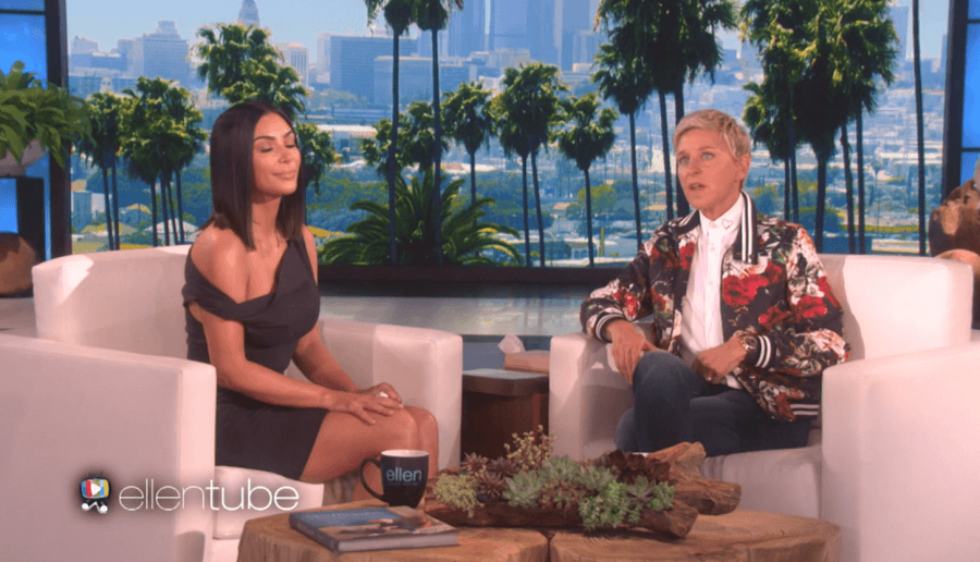 "I know it sounds crazy, but I know that was meant to happen to me. I don't want to start crying, but I know it was meant to happen. I feel like I'm such a different person," Kim said. Kim Kardashian cries,Kim Kardashian,The Ellen DeGeneres Show,Paris robbery,Kim Kardashian Paris robbery,Kim Kardashian robbery,kim kardashian robbery case