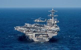 USS Carl Vinson,Carl Vinson,USS Carl Vinson on patrol,USS Carl Vinson aircraft,Korean waters,USS Michigan,North Korean,North Korean nuclear