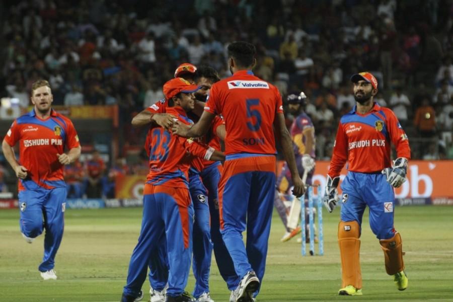 Thampi brought the partnership to an end with a back of the hand slower ball which Dhoni hit into the hands of Brendon McCullum at long-off. However, Daniel Christian joined Stokes in the middle and the duo proceeded to carry Pune across the line. Pune thus bolstered their claim to a play-off spot, as they strengthened their grip on the fourth spot with 12 points from 10 matches. Gujarat are at the sixth place on the eight-team table with six points from 10 matches. Earlier, leg-spinner Imran Tahir (3/27) and medium pacer Jaydev Unadkat (3/29) starred for Pune as they bowled out Gujarat Lions for a moderate total. Gujarat got a very good start, with McCullum (45) and Ishan Kishan (31) putting up a 55-run stand for the opening wicket in six overs. Rising Pune Supergiant,Rising Pune Supergiant beats Gujarat Lions,Ben Stokes,IPL 2017,IPL