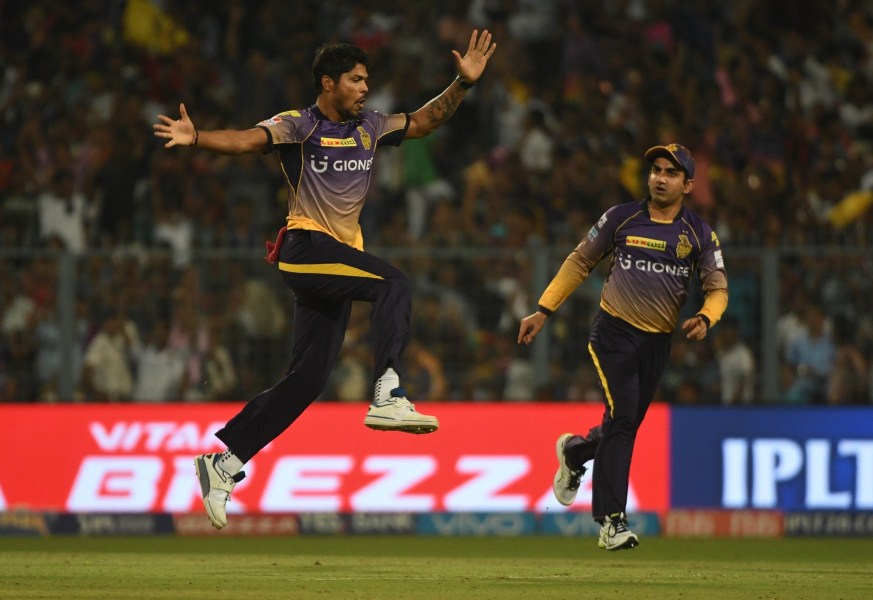 Christian made amends for his grassed catch, with a slower one which Pandey failed to pick, giving an easy catch to Rahane at deep midwicket. Unadkat got the wicket of Grandhomme with Woakes (1) getting running out soon after. Coulter-Nile scored six before falling to Stokes as Umesh Yadav remained unbeaten with Suryakumar on 2. Rahul Tripathi,Rahul Tripathi IPL 2017,Rahul Tripathi India cricket,IPL 10,Pune defeat KKR,Indian Premier League,Indian Premier League 2017,Kolkata Knight Riders,Rising Pune Supergiant