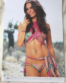 Melanie Sykes flaunts enviable bikini body.