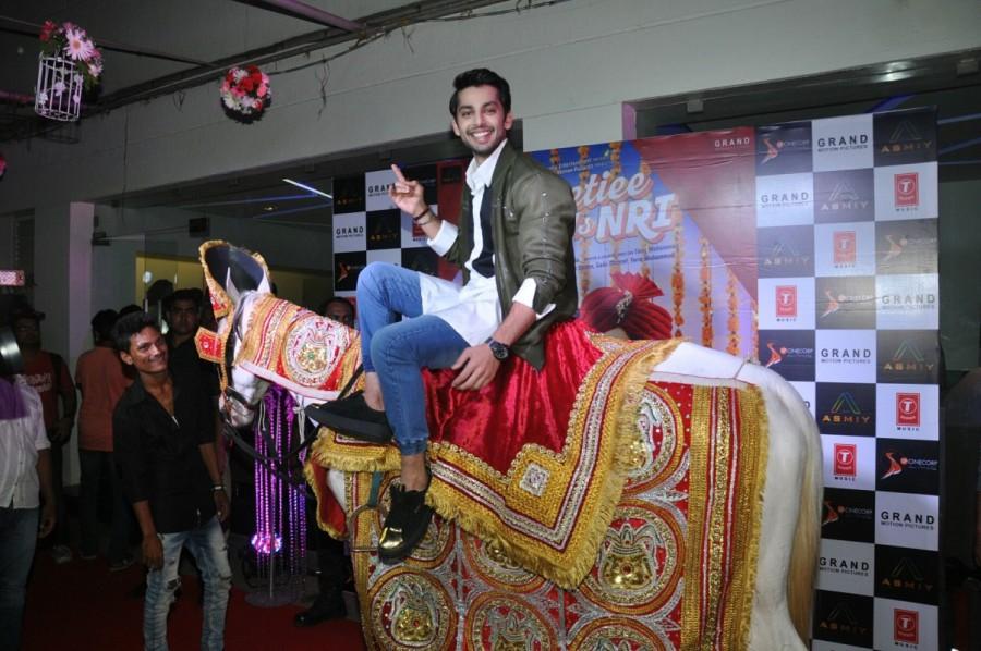 Sweetiee Weds NRI trailer launch held in Mumbai on May 5, 2017. Celebs like Himansh Kolhi, Zoya Afroz, singer Palash Muchhal, Palak Muchhal and others graced the event. Himansh Kolhi and Zoya Afroz,Himansh Kolhi,Zoya Afroz,Sweetiee Weds NRI trailer launch,Sweetiee Weds NRI trailer,Sweetiee Weds NRI trailer launch pics,Sweetiee Weds NRI trailer launch images,Sweetiee Weds NRI trailer launch stills,Sweetiee Weds NRI traile