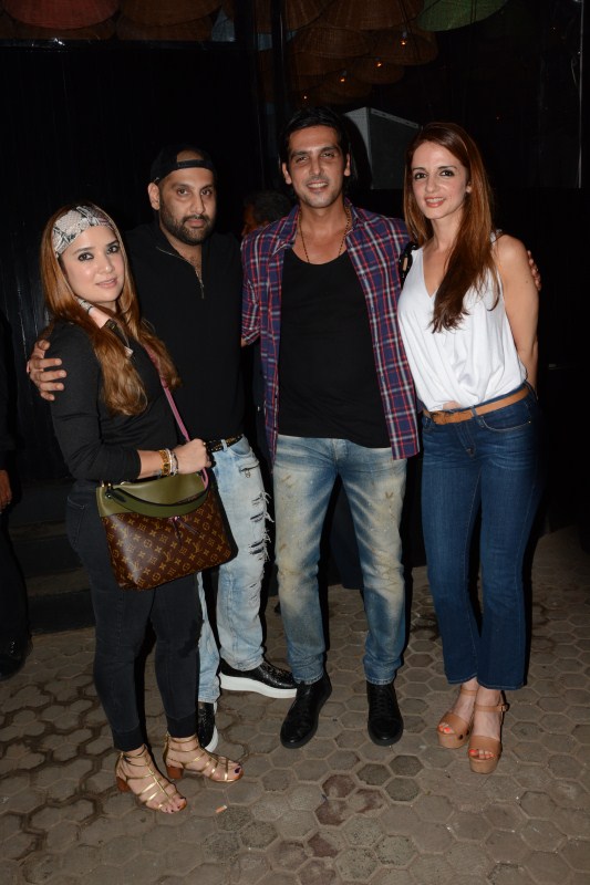 Hopscotch Bar and Brasserie the brainchild of Neha and Rohan Sachdeo, Gaurav and Manohar Khetwani along with Managing partner Suved Lohia hosted a party for close friends and family. The party went on till the wee hours of the night and gave people a nostalgic trip down the memory lane. The event saw the likes of Suzanne Khan, Zayed Khan, Miss Malini, Anita Hassanandani and her husband, Rocky S, Ken Ferns, Karishma Tanna, Imtiaz Khatri, Ejaaz Khan, Ken Ghosh to name a few. Suzanne Khan,Zayed Khan,Miss Malini,Anita Hassanandani,Rocky S,Ken Ferns,Karishma Tanna,Imtiaz Khatri,Ejaaz Khan,Ken Ghosh