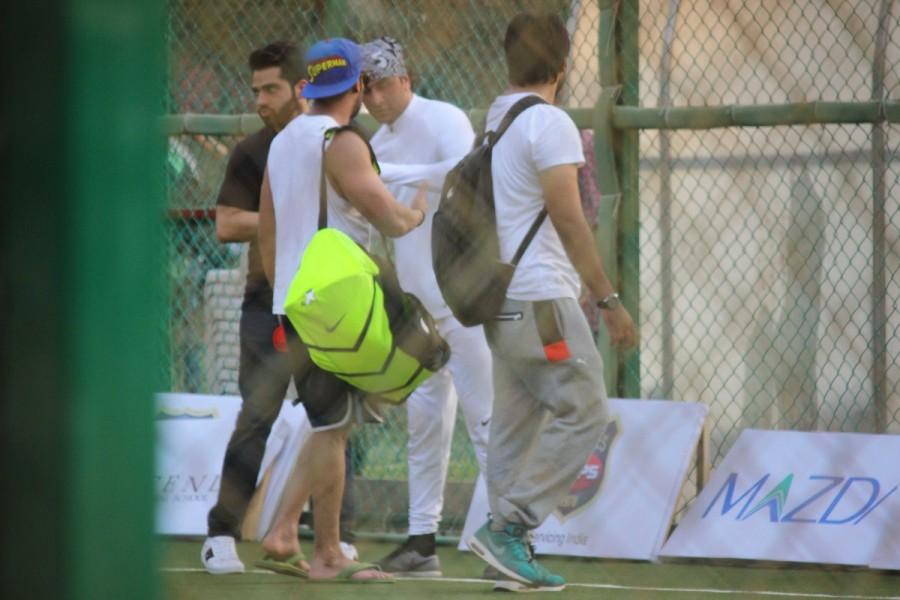 Bollywood actor Ranbir Kapoor and others spotted during football session. Ranbir Kapoor,Ranbir Kapoor football session,Ranbir Kapoor football,Ranbir Kapoor new pics,Ranbir Kapoor new images,Ranbir Kapoor new stills,Ranbir Kapoor new pictures,Ranbir Kapoor new photos