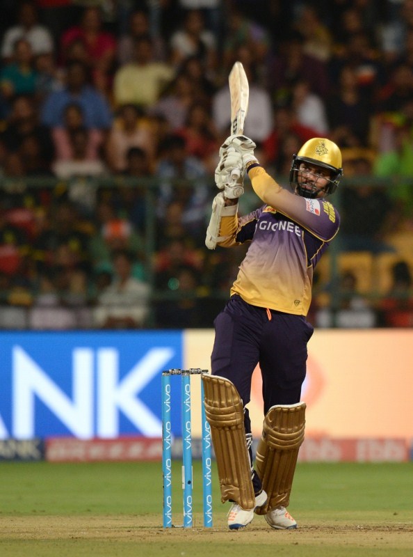 The pair added 105 runs for the first wicket to take the game away from Virat Kohli's boys. "Lynny just said, keep your eyes on the ball, maintain your focus and swing through the line. I try to keep it simple and back my ability," Narine said. Sunil Narine,Sunil Narine quickest 50 in IPL,Sunil Narine quickest 50,Sunil Narine 50,Indian Premier League,Indian Premier League 2017,IPL,IPL 2017,Kolkata Knight Riders