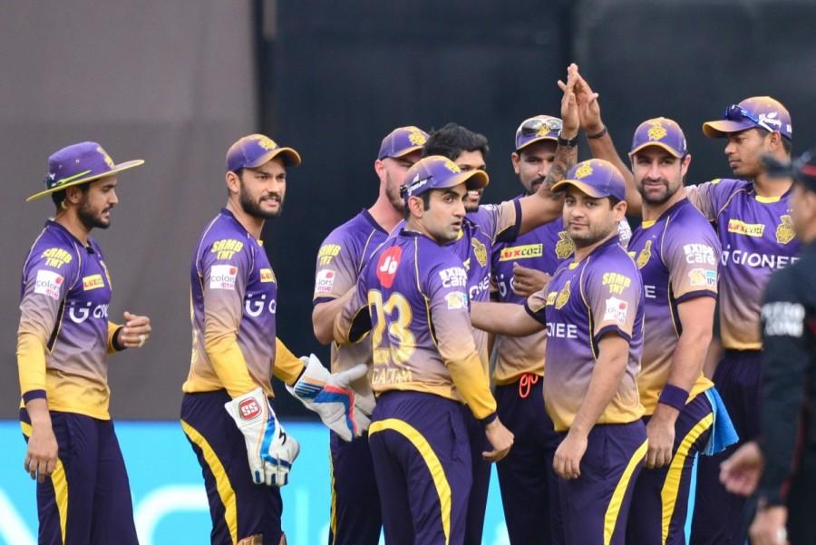 The morning showed the day as far as KKR's chase was concerned with Lynn -- back from a shoulder injury -- smoking Aniket Choudhary for two fours and a six on the trot. Sreenath Aravind was taken for 26 runs in one over as the maverick pair took the game away from RCB in the Powerplay itself. Narine was the first to depart, top edging a Aniket Choudhary delivery which wicketkeeper Kedar Jadhav collected safely. Lynn was castled by Pawan Negi (2/21) who also accounted for the wicket of Colin de Grandhomme (31; 28b 1x4 2x6) while Yuzvendra Chahal sent Gambhir (14; 16b; 0x4 0x6) back in the hut. Yusuf Pathan (0 not out) and Manish Pandey (4 not out) saw the out the win for the men in purple. Earlier, Travis Head's pyrotechnics towards the end of the innings helped Royal Challengers Bangalore erase a top order collapse to post 158/6 in 20 overs. Chris Lynn and Sunil Narine,Chris Lynn,Sunil Narine,Royal Challengers Bangalore,RCB,Kolkata Knight Riders,KKR beats RCB,Indian Premier League,Indian Premier League 2017,IPL,IPL 2017