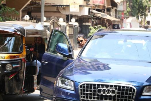 Bollywood actress Nimrat Kaur spotted at Indigo Cafe in Bandra.