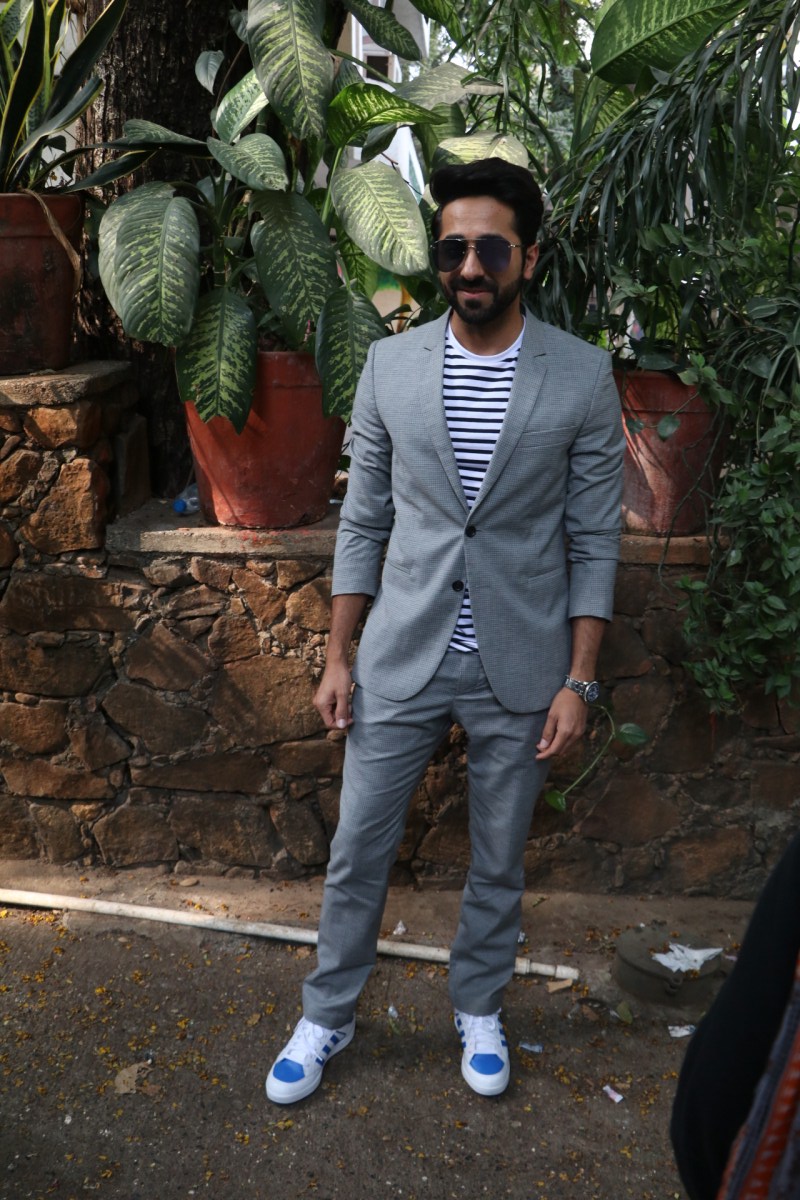 Bollywood actor Ayushman Khurana spotted at Cuckoo club. Ayushman Khurana and Parineeti Chopra,Ayushman Khurana,Parineeti Chopra,Ayushman Khurana spotted at Cuckoo club,Parineeti Chopra spotted at Cuckoo club,Ayushman Khurana at Cuckoo club,Parineeti Chopra at Cuckoo club,Cuckoo club