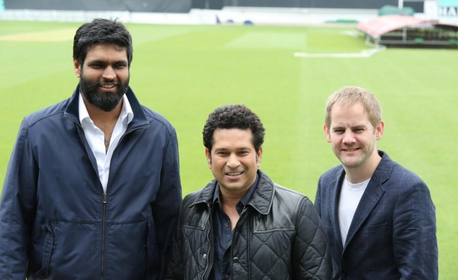 The Master Blaster, Sachin Tendulkar recently visited London where he added yet another award to his collection, as he was honoured with the prestigious Fellowship Award. For Bharat Army, a team of enthusiastic Team India fans in UK, it was a day to remember. Cricketing legend Sachin Tendulkar spent the afternoon with them, discussing his game, the experience of playing at Kia Oval and his upcoming movie, 'Sachin: A Billion Dreams’. UK based award winning film maker James Erskine who is the Director of the film was also present at the interaction along with producer Ravi Bhagchandka. Sachin Tendulkar,Master Blaster Sachin Tendulkar,Sachin Tendulkar spends time with Bharat Army in UK,Sachin Tendulkar spends time with Bharat Army,Sachin Tendulkar in UK,prestigious Fellowship Award