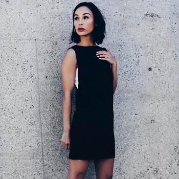 Cara Santana shows off her slim figure.