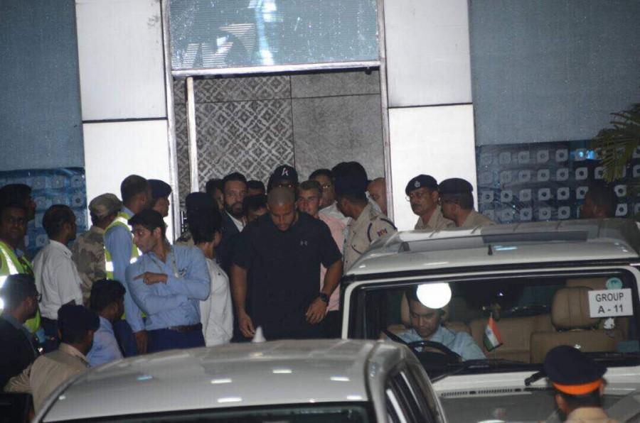 Expecting a turnout in excess of 45,000 for the live show, Navi Mumbai Police Commissioner Hemant Nagrale said around 500 police personnel and 25 officers would be deployed for security and emergency disaster management at the venue. The tour is to promote his fourth album, the critically-acclaimed "Purpose", in which he has experimented with more adventurous electronic sounds. Justin Bieber,Justin Bieber purpose tour,Justin Bieber in India,Justin Bieber India,Justin Drew Bieber,pop star Justin Drew Bieber,Purpose World Tour pics