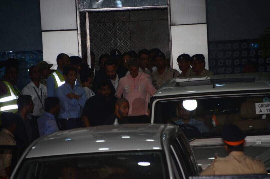 The organisers, White Fox, shall deploy private security agencies for crowd management and ticket checking. Navi Mumbai Police will be attending to overall security. Justin Bieber,Justin Bieber purpose tour,Justin Bieber in India,Justin Bieber India,Justin Drew Bieber,pop star Justin Drew Bieber,Purpose World Tour pics