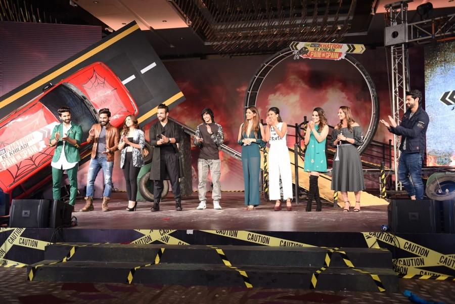 Pain in Spain is the theme of the new season of the biggest action packed reality show on Indian television, Fear Factor: Khatron Ke Khiladi. The show will showcase action from the land of flamenco, fiesta and folklore – Spain, this year. Rohit Shetty makes a comeback after a year to host the upcoming season. Produced by Endemol Shine India, the beautiful terrains of Spain are all set to turn into a battleground with never-seen-before stunts as Khatron Ke Khiladi preps up to premiere this monsoon on COLORS. Rohit Shetty,Khatron Ke Khiladi Season 8,Khatron Ke Khiladi,Khatron Ke Khiladi 8,Fear Factor: Khatron Ke Khiladi,Ravi Dubey,Karan Wahi