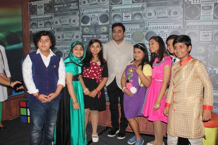 Sa Re Ga Ma Pa Li'l Champs Celebrate Mom's Day With A. R. Rahman in Mumbai on May 9, 2017. Sa Re Ga Ma Pa Li,AR Rahman,Sa Re Ga Ma Pa Li'l Champs,Mom's Day,Mom's Day celebration,Mom's Day celebration pics,Mom's Day celebration images,Mom's Day celebration stills,Mom's Day celebration pictures,Mom's Day ce