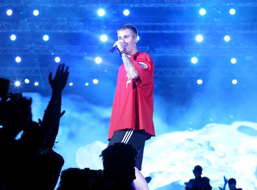 Justin Bieber performs during his concert in Mumbai on May 10, 2017. The Grammy Award winning Canadian singing sensation Justin Bieber is in Mumbai as part of his Purpose World Tour. Justin Bieber concert,Justin Bieber performs,Justin Bieber performs Purpose World Tour,Purpose World Tour,Justin Bieber performs in Mumbai,justin bieber india tour,Justin Bieber india,Justin Bieber pics,Justin Bieber images,Justin Bieber stills,Justin Bie