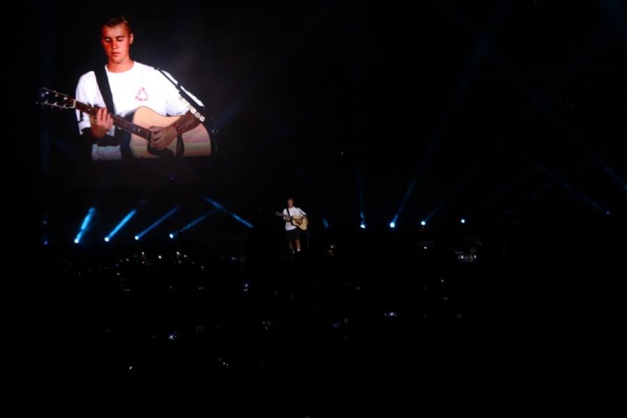 Justin Bieber performs during his concert in Mumbai on May 10, 2017. The Grammy Award winning Canadian singing sensation Justin Bieber is in Mumbai as part of his Purpose World Tour. Justin Bieber concert,Justin Bieber performs,Justin Bieber performs Purpose World Tour,Purpose World Tour,Justin Bieber performs in Mumbai,justin bieber india tour,Justin Bieber india,Justin Bieber pics,Justin Bieber images,Justin Bieber stills,Justin Bie